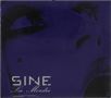 Text: "SINE. La Mordre". Das Gesicht einer Person in Nahaufnahme, vorwiegend in dunklen Blautönen., CD