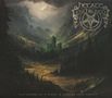 Text: "Hecate Enthroned" und "The Corpse of a Titan, A Lament Long Buried". Illustration von dunkler, mystischer Landschaft., CD