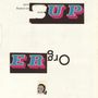 „SUPER 8“ in verschiedenfarbigen Buchstaben auf hellem Hintergrund, darunter ein kleines Bild eines Gesichts., LP
