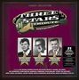 Titel: "Three Stars Tribute". Fotos von Ritchie Valens, Buddy Holly, Big Bopper. 31 Aufnahmen. Auflistung von Künstlernamen., LP