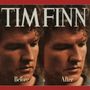 "TIM FINN" oben, mit "Before & After" darunter. Zwei nahezu identische Porträts eines nachdenklichen Mannes., LP