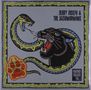 "Jerry Joseph & The Jackmormons, Panther Tracks Vol. 1." Illustration: Schlange umschlingt einen fauchenden Pantherkopf., LP