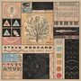 "Steve Porcaro The Very Day" steht in der Mitte, umgeben von Illustrationen wie einem Baum, geometrischen Mustern und Symbolen., CD