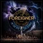 "Celebrating 1976-2026, Foreigner, Fifty Years, In the Eye of the Storm." Ein Blitz erleuchteter Himmel über einer Stadt., CD