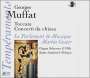 Georg Muffat (1653-1704): Concerti da Chiesa in D,G,G, CD