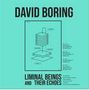 DAVID BORING, Liminal Beings and Their Echoes. Illustration: geometrische Formen, beschriftet mit Core 1, Core 2, Core 3., LP