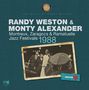"Randy Weston & Monty Alexander, Montreux, Zaragoza & Ramatuelle Jazz Festivals 1988" steht auf einer Retro-Fotocollage., CD