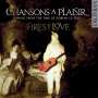 : Chansons A Plaisir - Musik zur Zeit Adrian Le Roys (1520-1598), CD