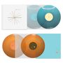 Text: "Lusine ∙ a certain distance". Zwei Platten, eine blau, eine orange. Beide mit geometrischem Design. Schachtelhülle dabei., 2 LPs