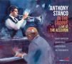 Text: "Anthony Stanco In the Groove Live at The Alluvion." Malerische Darstellung eines Trompeters und eines Pianisten., CD