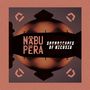 Text: "NABU PERA" und "SOUNDSCAPES OF NICOSIA". Eine Spiegelung einer Kuppel vor rötlich-braunem Hintergrund., LP