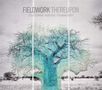 "FIELDWORK THEREUPON; STEVE LEHMAN · VIJAY IYER · TYSHAWN SOREY" über einem stilisierten Baum in einer Landschaft., LP