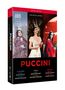 Giacomo Puccini: 3 Opernmitschnitte (Gesamtaufnahmen) aus dem Royal Opera House Covent Garden, 3 DVDs