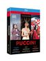 Giacomo Puccini: 3 Opernmitschnitte (Gesamtaufnahmen) aus dem Royal Opera House Covent Garden, Blu-ray Disc