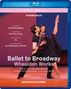 Texte: "Fool's Paradise", "The Two of Us", "Us", "An American in Paris", "Ballet to Broadway". Tänzer in Pose auf Bühne.