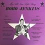 "My All New Life Story," "BOBO JENKINS," zwei Spalten mit Liedtiteln, Bild eines Mannes mit Gitarre in einem weißen Stern., LP