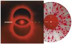 SEVENDUST, ONE. Abstraktes Cover in Rot und Schwarz mit Vinyl in Rotweiß-Spritzeroptik., LP