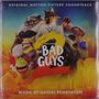 Soundtrack-Cover: "The Bad Guys", Figuren in bunter Umgebung, Musik von Daniel Pemberton, animierte Charaktere., 2 LPs