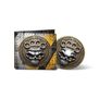 "Five Finger Death Punch", "LE", "XX", Logo mit Schädel und Schlagring, CD und Hülle mit metallischem Look.