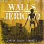 Text: "WALLS OF JERICHO" und "SYSTEM ERROR: HUMANITY". Illustration von zwei Skeletten vor zerstörten Gebäuden., LP