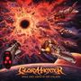 "Gloryhammer Space 1992: Wrath of Kor-Virliath". Sci-Fi-Illustration mit Raumschiffen, explosiven Farben und Planeten., CD