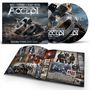 "HALF A CENTURY OF HEAVY METAL - ACCEPT - TEUTONIC TITANS 1976-2026." CD-Cover mit 3D-Metall-Elementen, Bilderbuch., 2 CDs