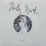 Handschrift „Molly Burch“, darunter „DOWNHEARTED I ADORE YOU“. In der Mitte ein Foto einer Frau in Schwarz-Weiß., Single 7"