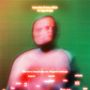 Text: "hercules & love affair ft. hips & lips", "the larry heard aka mr. fingers remixes". Verschwommene Person vor grünem Hintergrund., Single 12"