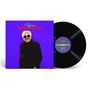 Text „The Man Up EP“ oben, „Robyn Hitchcock“ unten. Cover mit einer stilisierten Person mit Sonnenbrille vor blauem Hintergrund., LP