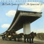 Text: "The Doobie Brothers - The Captain and Me". Eine Kutsche mit Pferden unter einer unvollendeten Autobahnbrücke., 2 LPs