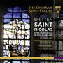 Benjamin Britten (1913-1976): St.Nicolas-Cantata op.42, 1 CD and 1 Super Audio CD Non-Hybrid