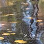 "Solace, Josefine Cronholm, Norrbotten Big Band." Seerosen auf einem ruhig reflektierenden Wasser., LP