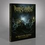 "ROTTING CHRIST" oben in stilisierter Schrift, "35 Years of Evil Existence - Live in Lycabettus" unten. Krieger im Mondlicht., Blu-ray Disc