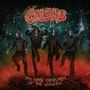 „The Ghouls Stars“, „The Dark Overlords of the Universe“. Vier finstere Gestalten marschieren in bedrohlicher Haltung., CD
