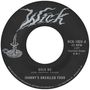 "Hold Me" von Johnny's Uncalled Four, WCK-1024-A, 45 RPM. Wick Logo mit Kerze; Kreisform., Single 7"