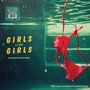Texte: "GIRLS LIKE GIRLS, AN ALBUM BY HAYLEY KIYOKO, MUSIC FROM & INSPIRED BY THE MOTION PICTURE." Ein roter Bikini im Wasser., LP