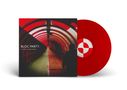 Texte: „BLOC PARTY. ANATOMY OF A BRIEF ROMANCE“. Cover zeigt einen rot beleuchteten Tunnel, eine schwarze Silhouette und eine rote Schallplatte., LP