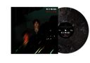 Der Text "Billy Morrison Hollow" steht oben. Eine Schallplatte zeigt kunstvolle Marmorierung. Eine Person im Dunkeln., LP