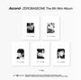 "Ascend- ZEROBASEONE The 6th Mini Album." Schwarz-weiße Porträts von fünf Personen auf weißen Hintergründen., CD