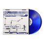 „DEL The Funky Homosapien Future Development“. Blaues Vinyl, technisches Design, futuristische Figur mit Gerät., 2 LPs