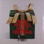 "MAYBE YOU STILL CALL IT CHRISTMAS" steht in Rot auf einem Geschenk mit Goldschleife; fünf Personen stehen davor., Single 12"