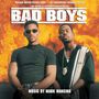 Der Text lautet: "BAD BOYS, MUSIC BY MARK MANCINA." Zwei Männer posieren vor einem feurigen Hintergrund., 2 CDs