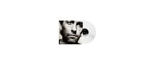 "Yann Tiersen, Les Retrouvailles"; ein Halbportrait eines Mannes mit ernstem Blick auf einem Plattencover., 2 LPs