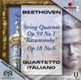 Ludwig van Beethoven: Streichquartette Nr.6 & 7, SACD