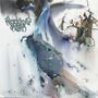 "Resonant Aura" oben links, "On the Promise of the Moon" unten. Abstrakte, winterliche Landschaft mit Bäumen., LP