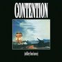 "CONTENTION" und "(artillery from heaven)" in Weiß. Darunter Explosion und Kanone vor blauem Himmel., LP