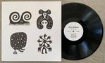 "chris ballew," "volume two." Links Illustrationen: spiralförmige und organische Muster. Rechts Schallplatte., LP