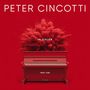 Text: "Peter Cincotti", "In Color", "Part One". Ein rotes Klavier mit einer Explosion aus Farbpulver im Hintergrund., LP