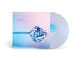 Text: "PASTEL GHOST, ETHEREALITY." Ein Albumcover mit Kette und Wassertröpfchen in Rosa-Blau-Tönen. , LP