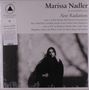"Marissa Nadler: New Radiations. Trackliste: It Hits Harder, Bad Dreams Summertime, New Radiations. Schwarz-weiß Foto einer Frau.", LP